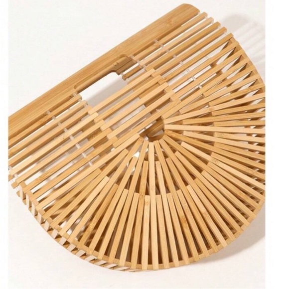 LAST CALL! 🌾 New! Handmade Bamboo Woven Tote Bag - Picture 11 of 11